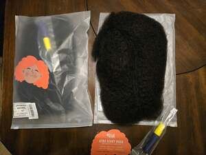 Style Icon Afro Kinky Bulk 100% Human Hair 12 Inch Natural Black (2 Packs)